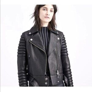 Leather moto jacket - The Arrivals